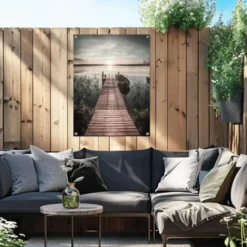 Tuinposter Steiger - 80 x 60 - Groen