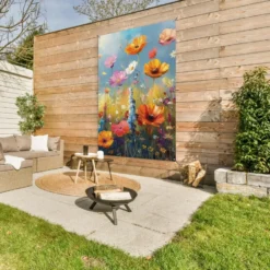 Tuinposter 120x180 cm Bloemen - Natuur - Botanisch - Kunst