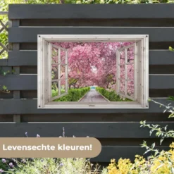 Tuinposter 120x80 cm Japans - Sakura - Bloesem - Boom - Bloesem takken -