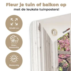 Tuinposter 120x80 cm Japans - Sakura - Bloesem - Boom - Bloesem takken -
