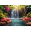 Tuinposter 180x120 cm Waterval - Natuur - Planten - Jungle - Water