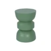 Tuin salontafel TOQO - 35 cmx35 cmx50 cm - Amandelgroen Metaal