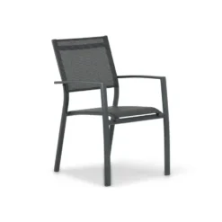 Tuinstoel stapelbaar Aluminium Grijs-antraciet Lifestyle Garden Furniture Sella