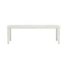 Tuintafel Rechthoekig Beige Metaal - 229x100x75cm - Levels