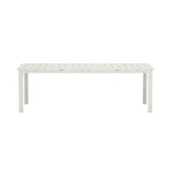 Tuintafel Rechthoekig Beige Metaal - 229x100x75cm - Levels