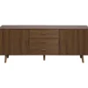 Tv-meubel Imre - walnootkleur - 66x176x40 cm