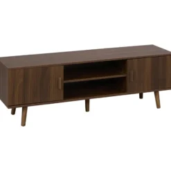 TV-meubel Imre - walnootkleur - 45x140x40 cm