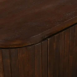 Tv-meubel Mangohout Donkerbruin - 170x45x57cm - 3 Deuren - Tora