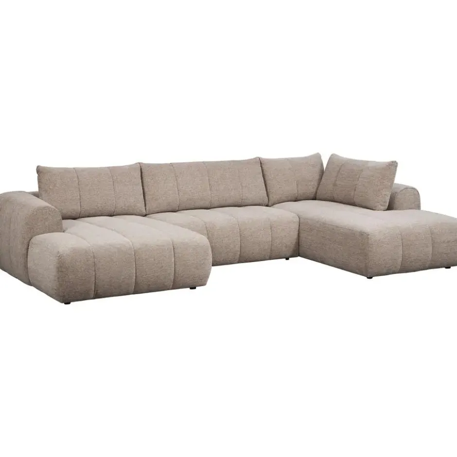 U-bank Juliette rechts - Raven - taupe