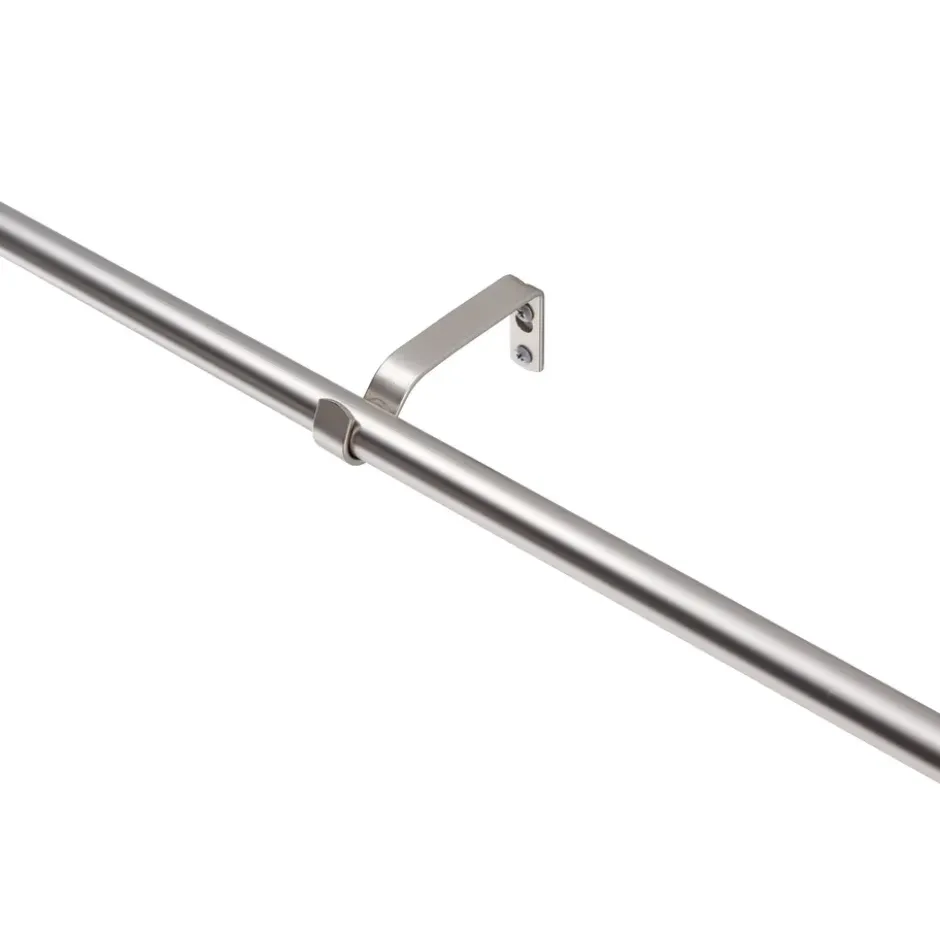 Uitschuifbare Gordijnroede - Aanpasbaar - Stang van 90-170 cm - Zilver
