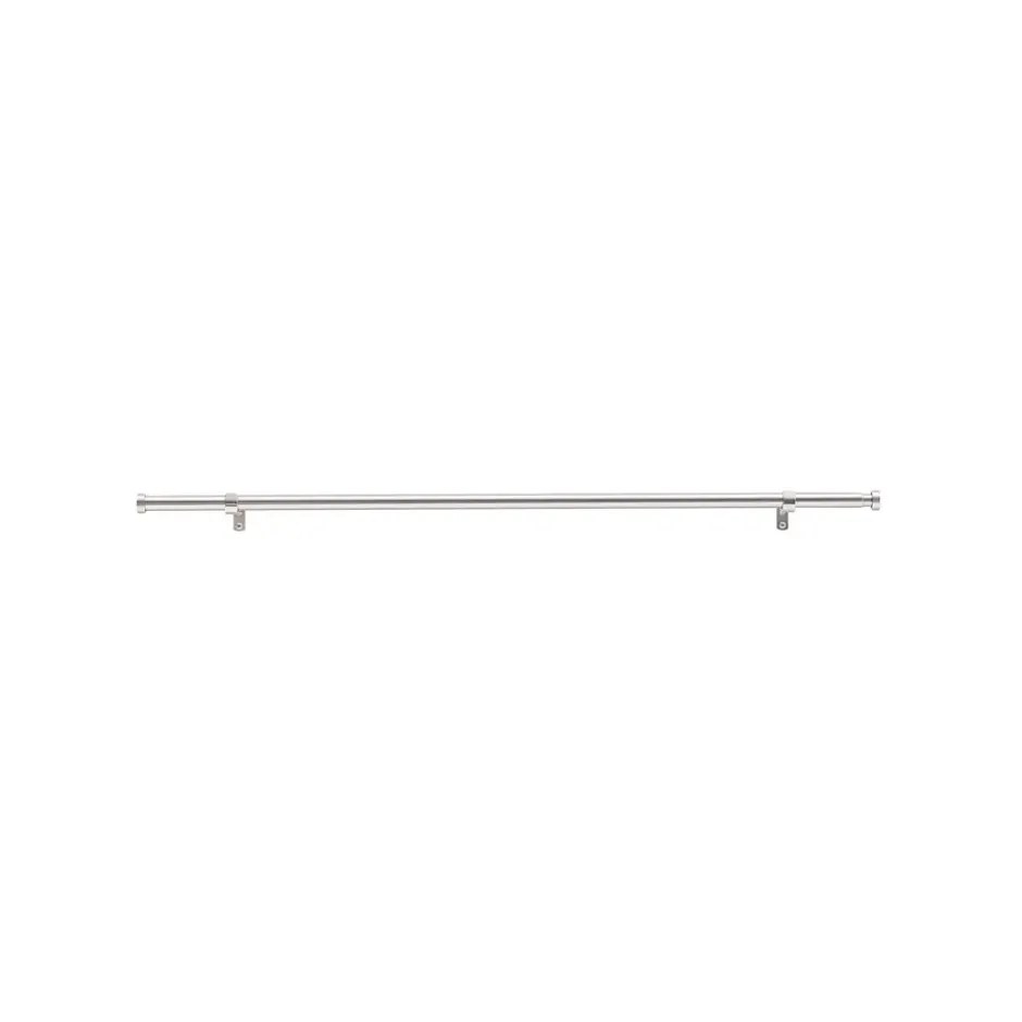 Uitschuifbare Gordijnroede - Aanpasbaar - Stang van 90-170 cm - Zilver
