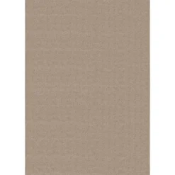 Uni Effen Vloerkleed Laagpolig Beige - 200x290 CM