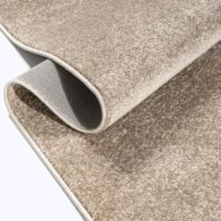 Uni Effen Vloerkleed Laagpolig Beige - 160x230 CM