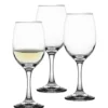 Uniglass Wijnglazen Queen - 6x stuks - witte wijnglazen - 365 ml