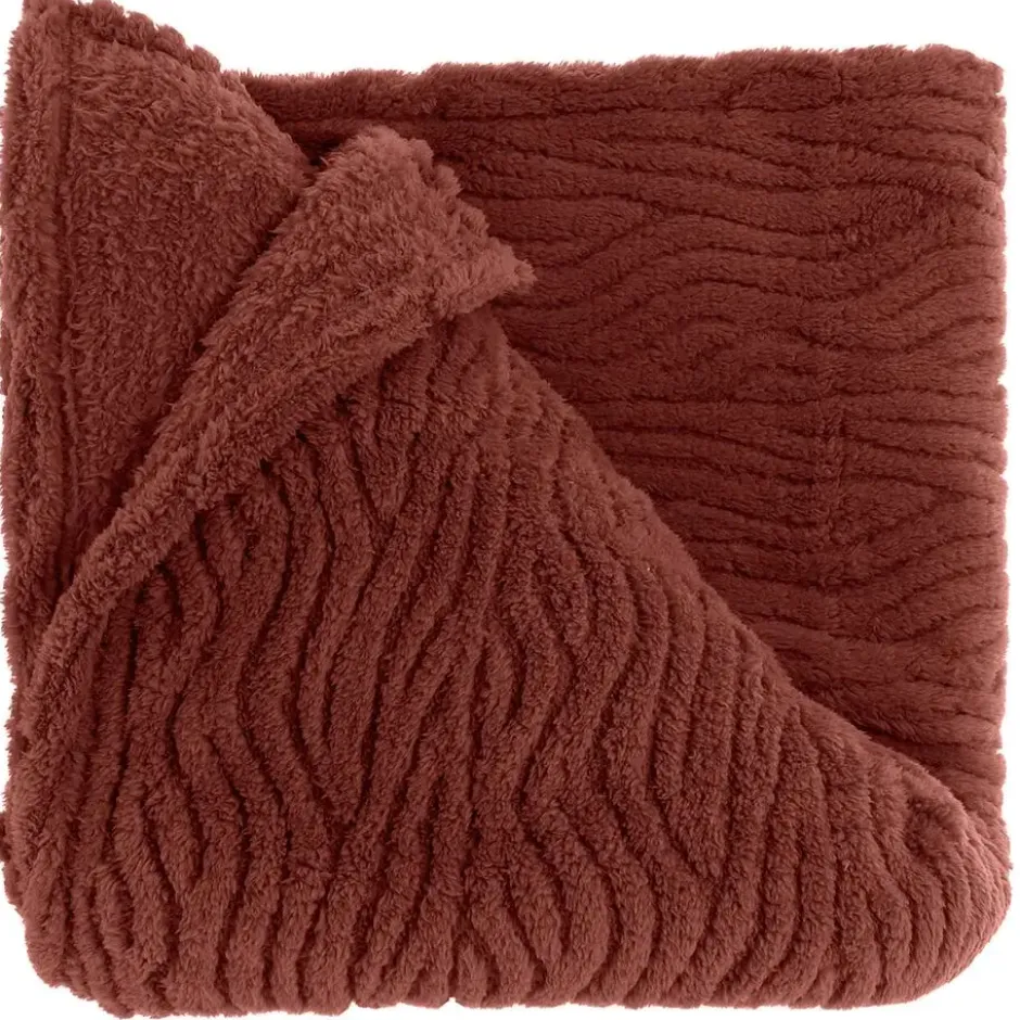 Unique Living - Plaid Clio 150x200cm - Marsala