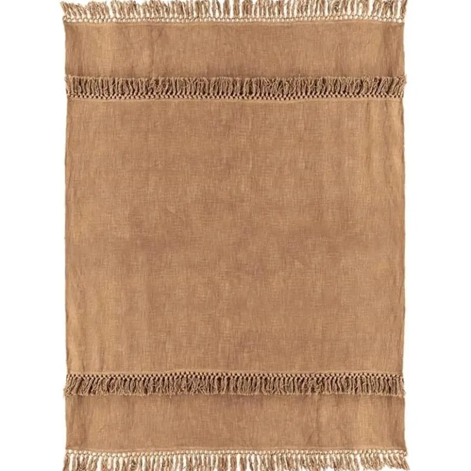 Unique Living - Plaid Saba 130x180cm Camel