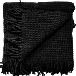 Unique Living - Plaid Selien 150x200cm black