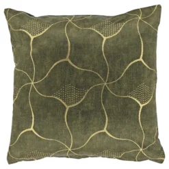 Unique Living - Sierkussen Celina 45x45cm - Winter Green