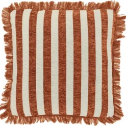 Unique Living - Sierkussen Tess 45x45cm - Orange Flame