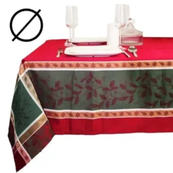 Unique Living - Tafelkleed Oliver - 180x180cm - Rood