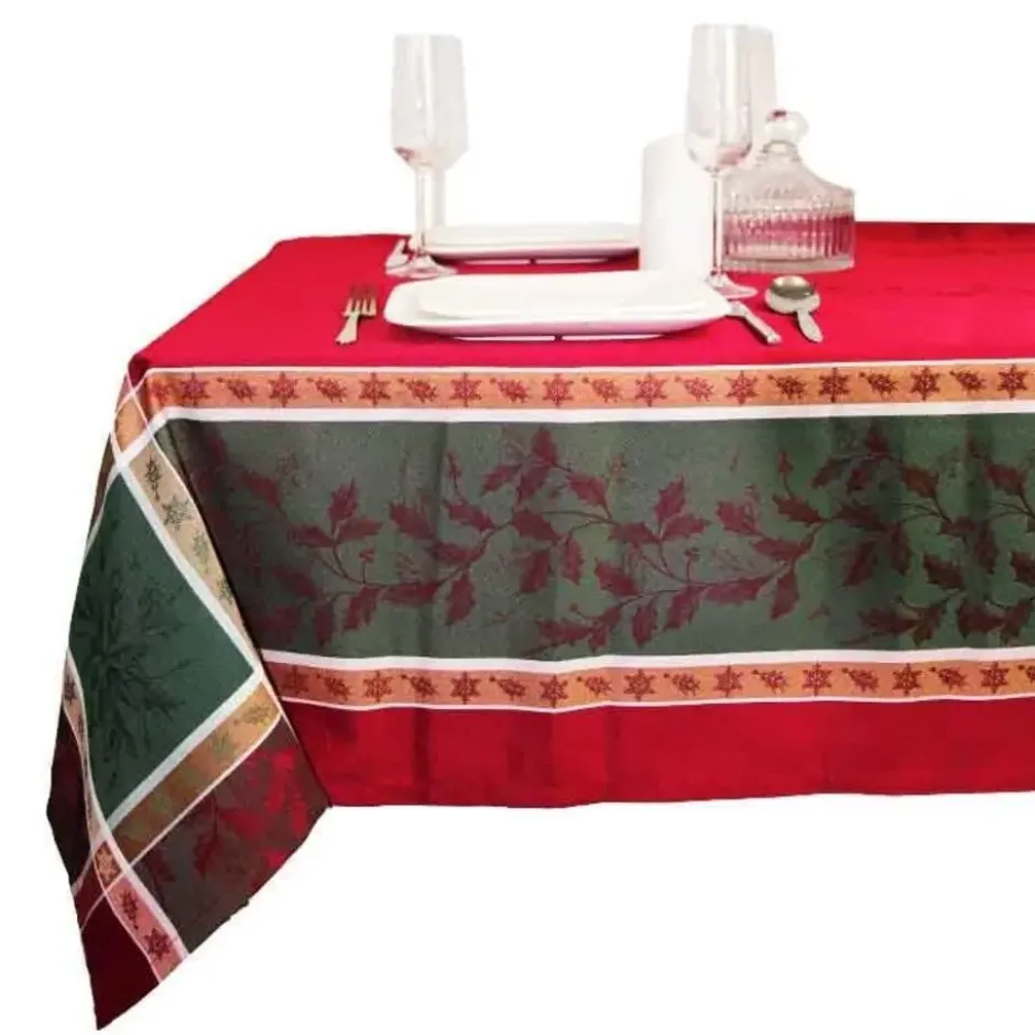 Unique Living - Tafelkleed Oliver - 150x300cm - Rood