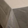 Unique Living Textile Tafelkleed - 150 x 300 cm - zilvergrijs