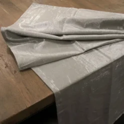 Unique Living Textile Tafelkleed - 150 x 200 cm - zilvergrijs
