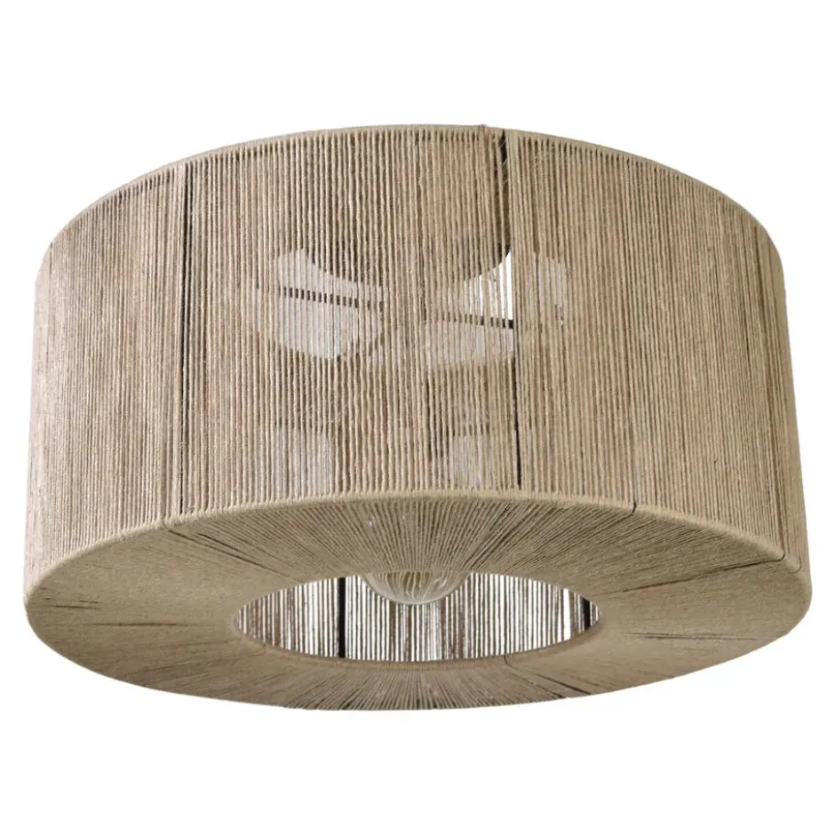 Urban Interiors - Plafondlamp - Drum Jute - Ø45