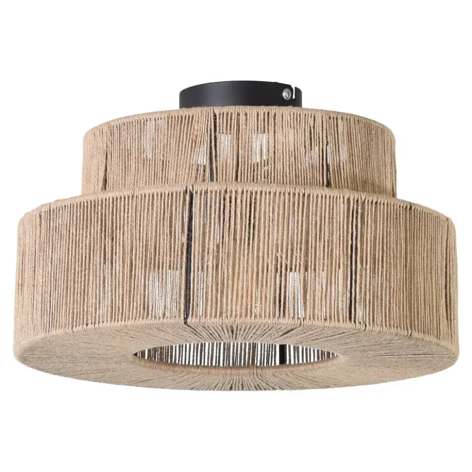 Urban Interiors - Plafondlamp - Bern Jute - Ø36