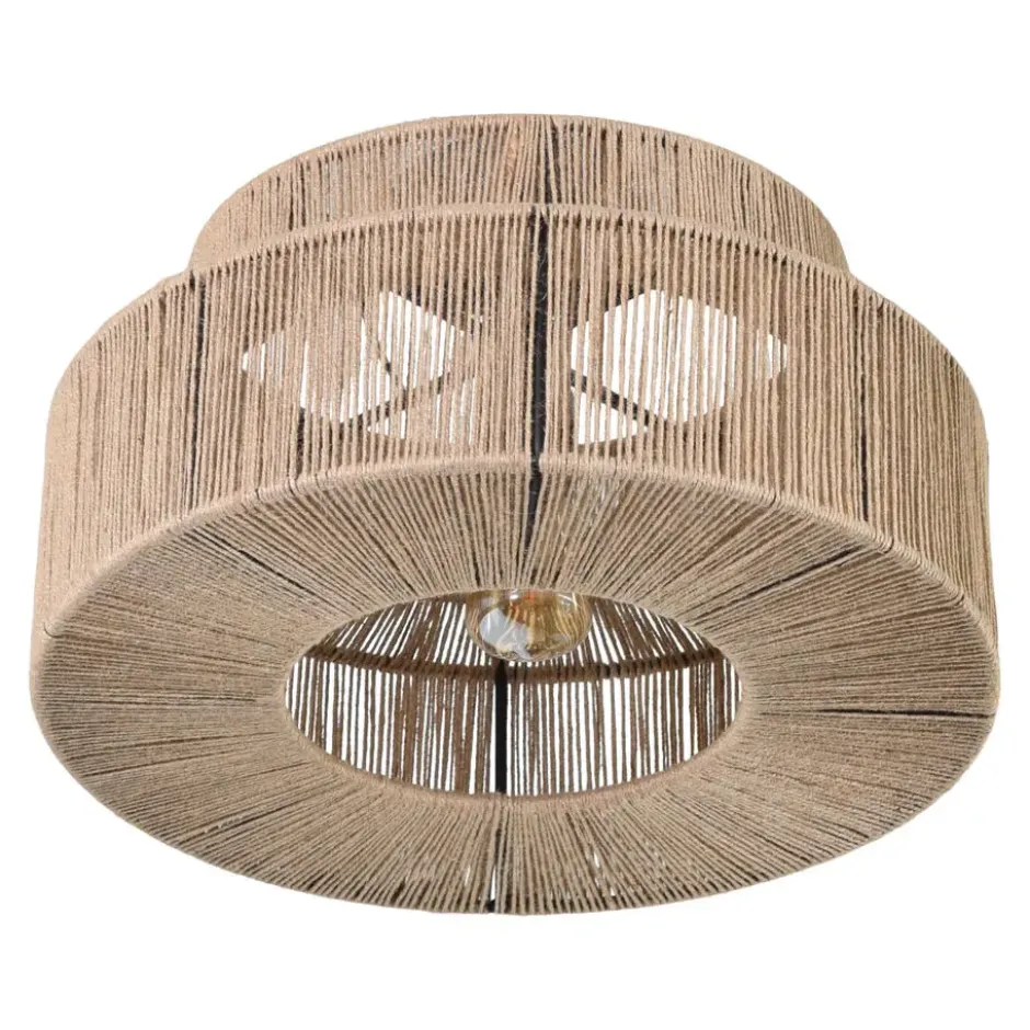 Urban Interiors - Plafondlamp - Bern Jute - Ø36