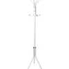 Urban Living Kapstok - Wit - Metaal - 8 ophanghaken - 48 x 170 cm