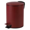 Urban Living Pedaalemmer Toulon - donkerrood - 3L - metaal
