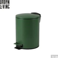 Urban Living Pedaalemmer Toulon - donkergroen - 3L - metaal