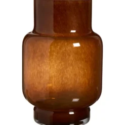 Vaas Floor - bruin - glas - 32xØ21 cm