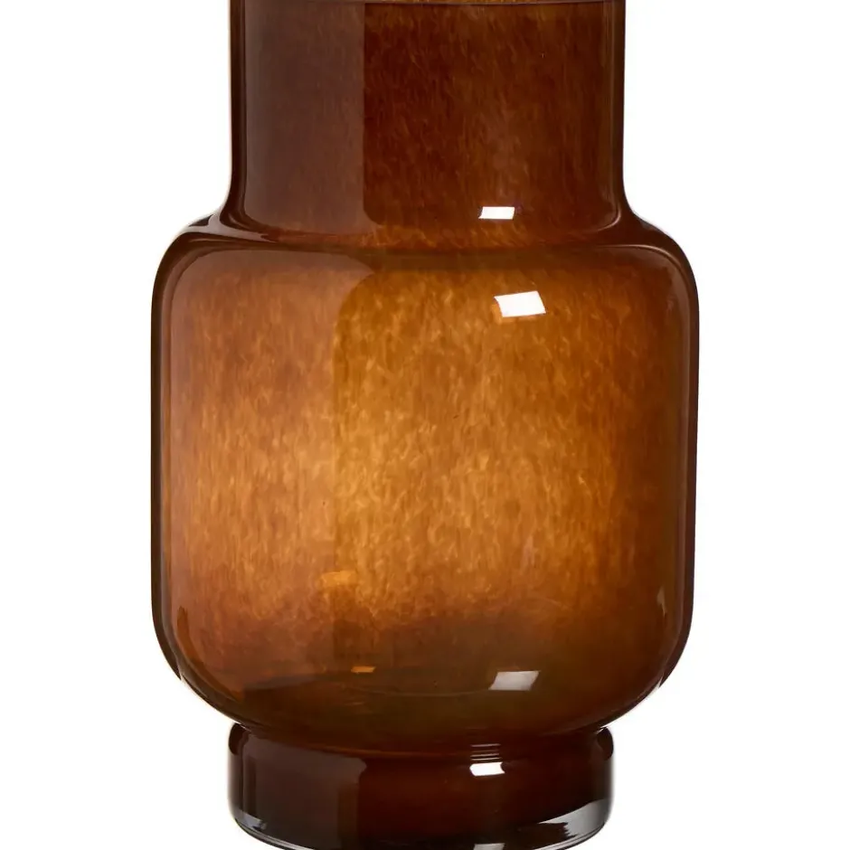 Vaas Floor - bruin - glas - 32xØ21 cm