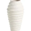 Vaas Lola Wave - off-white - keramiek - 39,8xØ21,8 cm