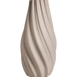 Vaas Noelle - zandkleur - 50xØ23 cm