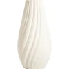 Vaas Noelle - zandkleur - 44xØ22 cm
