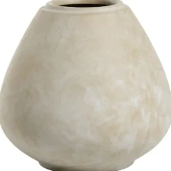 Vaas Noor - beige - keramiek - 17xØ18 cm