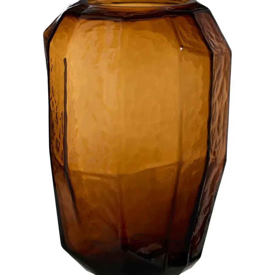 Vaas Otis - bruin - glas - 28xØ20 cm