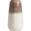 Vaas Puglia - bruin - stoneware - 46,5xØ23,3 cm