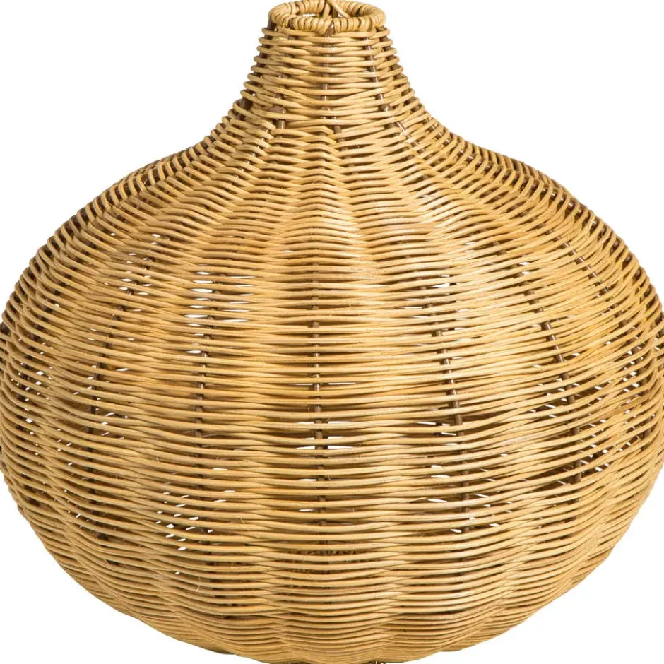 Vaas Rattan - naturel - 27,5xØ29 cm