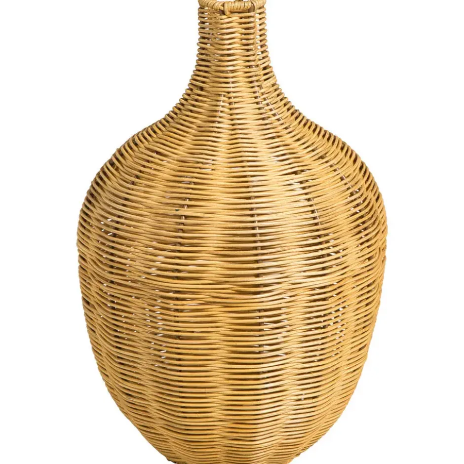 Vaas Rattan - naturel - 34xØ22 cm