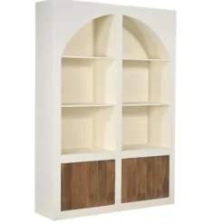 Vakkenkast Beige - 150x38x210cm - 8 Vakken - Miné
