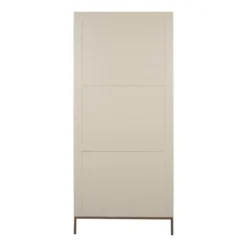 Vakkenkast Zandkleur Hout - 90x45x200cm - Madison