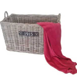 Van der Leeden Grote opbergmand op wieltjes - 90 x 55 x 53 cm