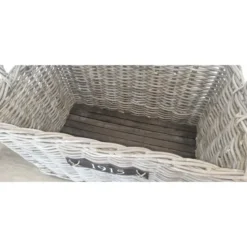 Van der Leeden Grote opbergmand op wieltjes - 90 x 55 x 53 cm