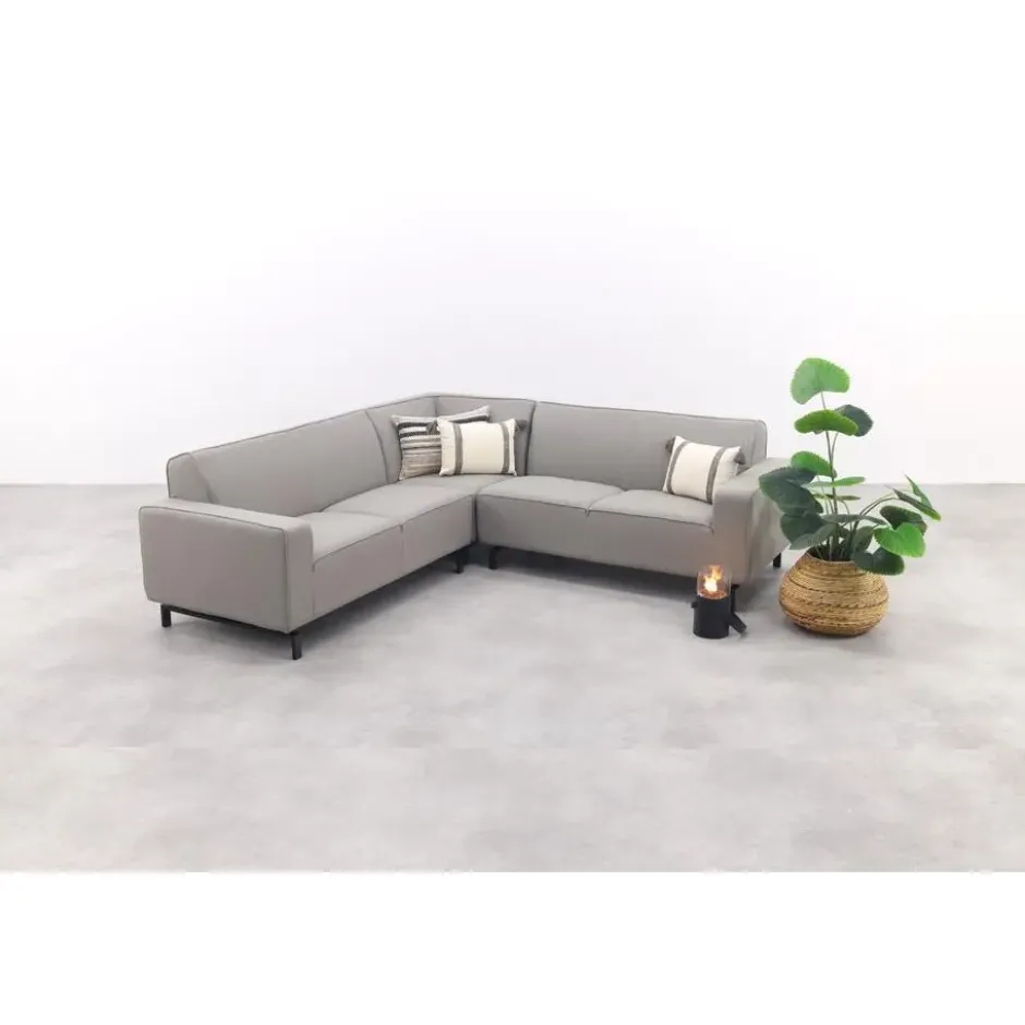 VDG Boavista Sunbrella hoekbank (3-delig) - Nature Grey