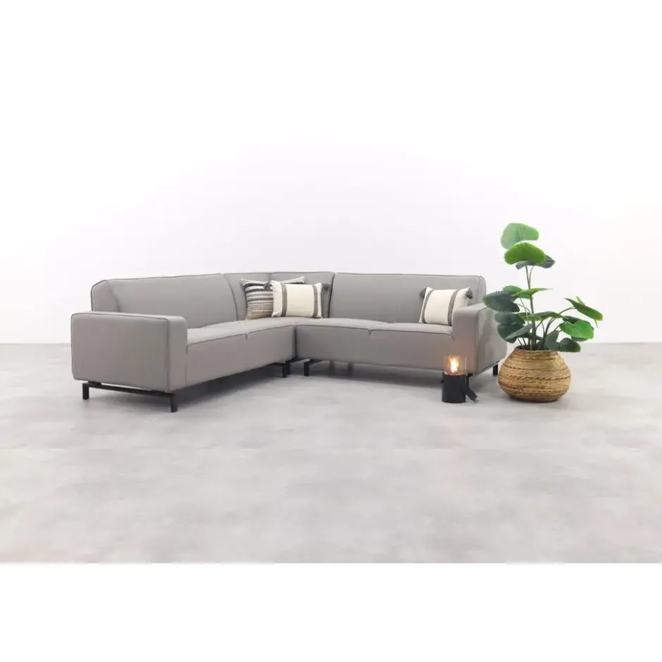 VDG Boavista Sunbrella hoekbank (3-delig) - Nature Grey
