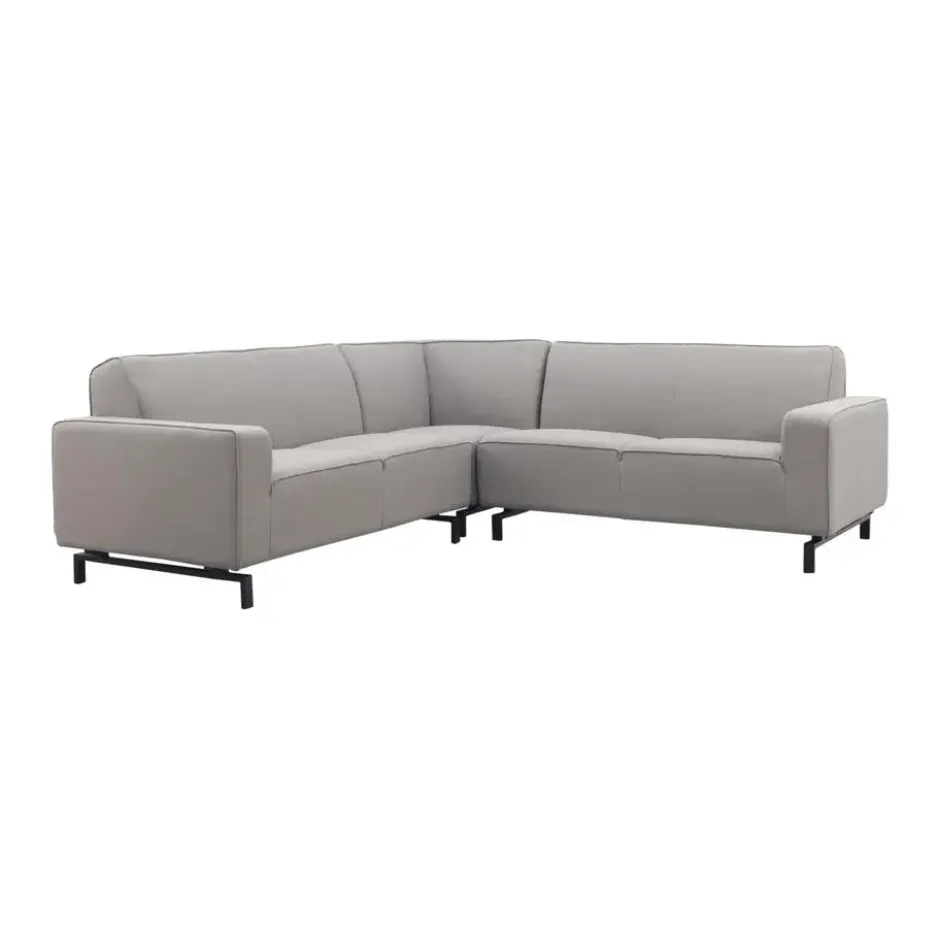 VDG Boavista Sunbrella hoekbank (3-delig) - Nature Grey